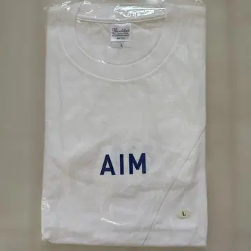 새상품 아이묭 라이브 굿즈 330 AIM T셔츠 L사이즈