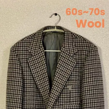 60s~70s 프랑스제 빈티지 울 테일러드 자켓