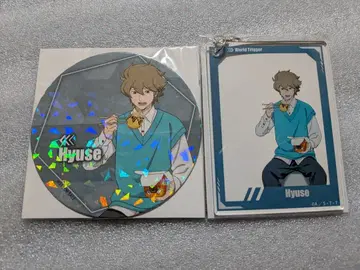 월드 트리거 바쿠단야키 휴스 코스터 아크릴 키링