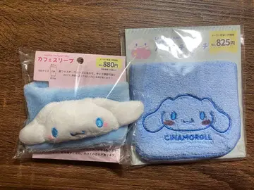 시나모롤 카페 슬리브 손수건 파우치 훼미리마트