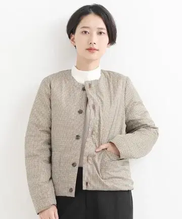 LA MARINEFRANCAISE 에어리 다운 리버서블 다운 자켓