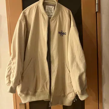 RODEO CROWNS MA-1 자켓 프리 사이즈 아이보리