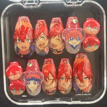 아마기 린네 아마기 히이로 통 네일 네일 칩 롱 발레리나