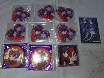 나인립 9R.I.P. 홍화 애니가 하트 캔뱃지