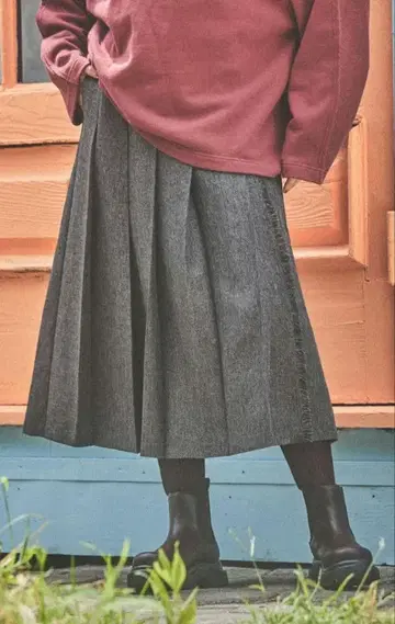 niko and - 모듬 퀼트 스커트