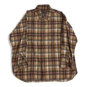 펜들턴 펜들턴 플란넬 셔츠 L 코튼 카키