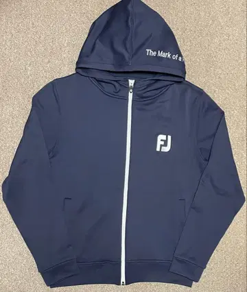 FOOT JOY 풋조이 속기모 지퍼 후드티 네이비 계열