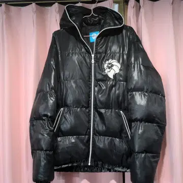 네스타 후드 부착 다운 자켓