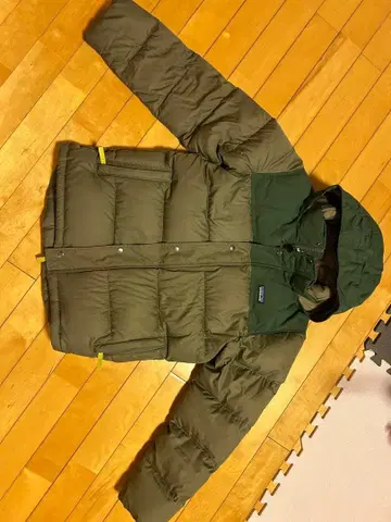patagonia 후드 부착 다운 자켓