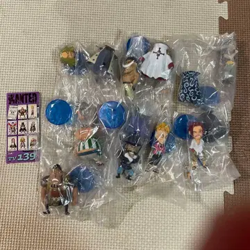 원피스 월드 컬렉션 피규어 vol.17 전 8종 세트 박스 없음