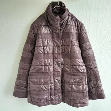 SOIRELLA 퀼팅 코트 다운 코트 [ M ] 아우터 퍼플