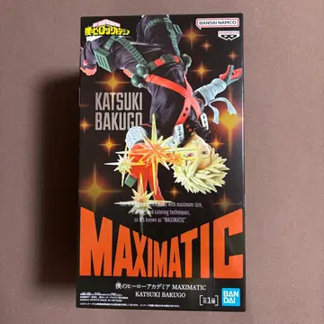 나의 히어로 아카데미아 바쿠고 카츠키 MAXIMATIC 피규어