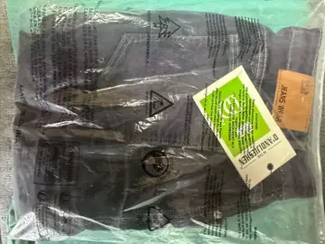 다크 퍼플 카고 팬츠 데님