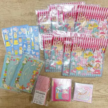 산리오 지퍼백 씰 노트 클립 용돈 기입장 에코백