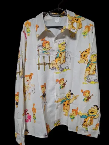 플린트 스톤 긴팔 셔츠