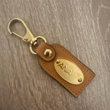 ANA 키링 천연 가죽