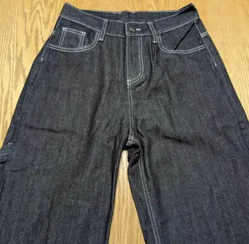 초와이드 배기 데님 팬츠 L
