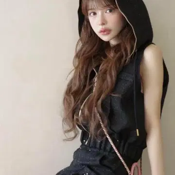 랜디 트위드 카고 암홀 셋업