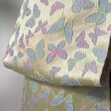 성인용 헤코비 헤코비 유카타 오비 나비 기모노 오비 광택 자카드