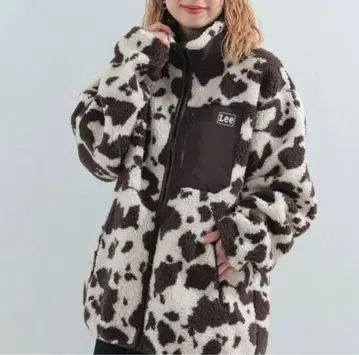 Lee 리 보아 자켓 지퍼 자켓 블루종