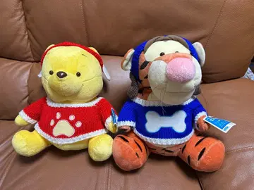 푸우 & 티거 봉제 인형