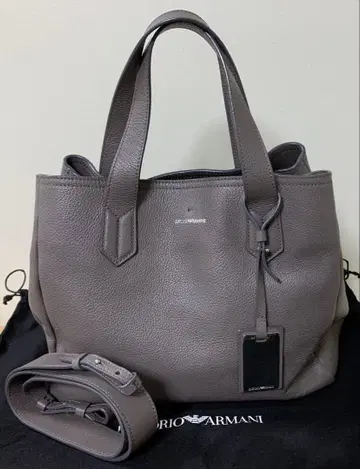 엠포리오 아르마니 2way 토트백 그레이 참