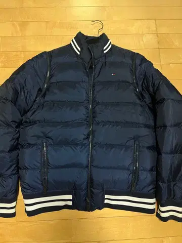 TOMMY HILFIGER 다운 자켓 다운 베스트 리버서블 2way