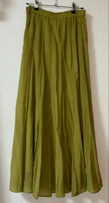 STYLEMIXER 그린 롱 스커트 S 사이즈