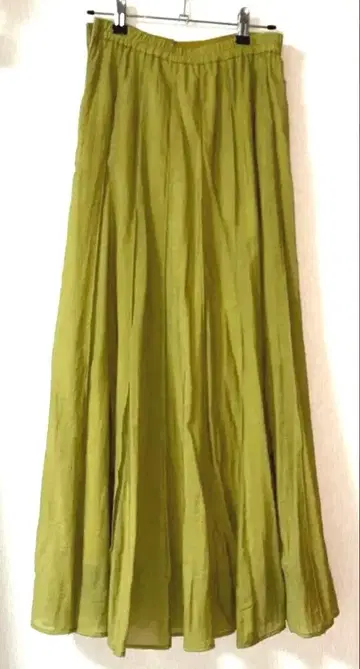 [ 미사용 새상품 ] STYLEMIXER 그린 롱 스커트 S 사이즈