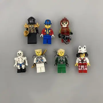 레고 닌자고 미니 피규어 7체 묶음 판매 세트