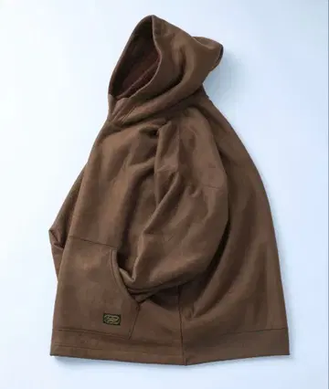 BAYFLOW 베이플로우 스웨이드 보아 후드티 브라운 L 사이즈