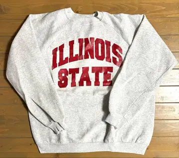 Hanes ILLINOIS STATE 맨투맨 XL 그레이 미국제