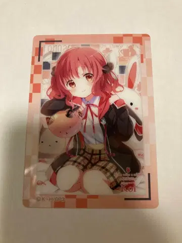 아크릴 디오라마 메구 2개 + 클리어 카드 받침대 없음