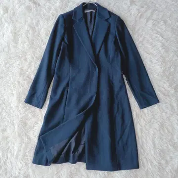 새상품급 theory luxe 체스터 코트 네이비 L