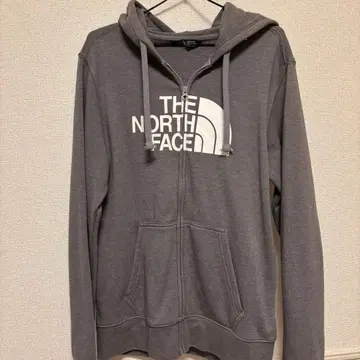 THE NORTH FACE 그레이 풀 집업 후드티 M