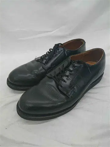 레드윙 포스트맨 블랙 계열 가죽 신발 남성용