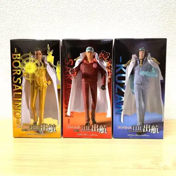 원피스 THE 출항 해군 삼대장 피규어 3체 세트 미개봉 새상품