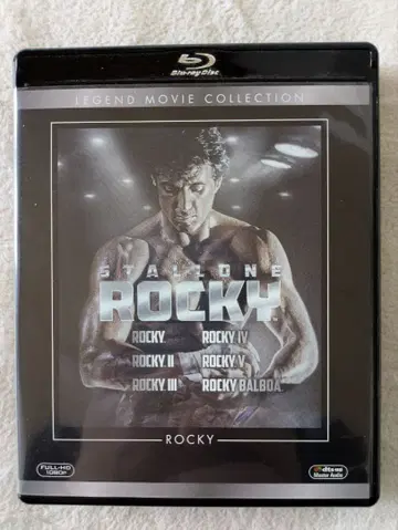 [ 레어 최초 한정 생산 ] 록키 레전드 무비 컬렉션 (6매 세트)