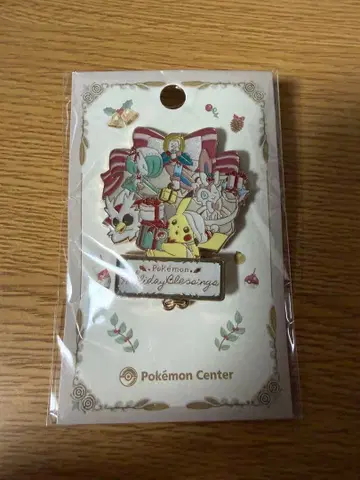 포켓몬 센터 2025 크리스마스 한정판 로고 핀즈 핀 배지