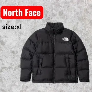 노스페이스 눕시 다운 자켓 XL 블랙