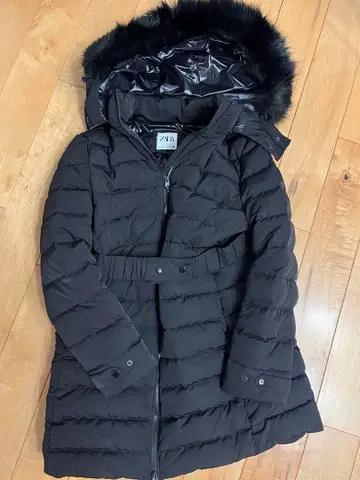 zara 롱 코트 다운 자켓