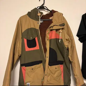 CHUMS 플리스 라이닝 마운틴 후드티 XXL