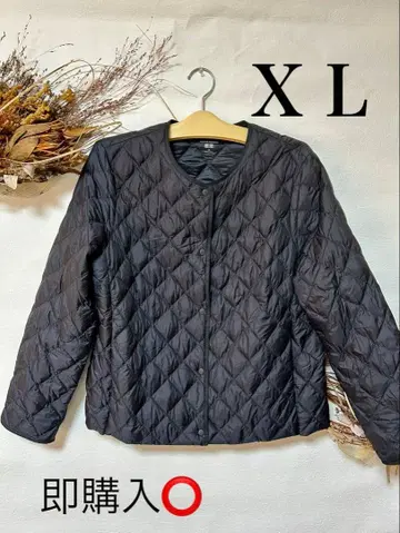 UNIQLO 유니클로 울트라 라이트 다운 XL 블랙 퀼팅 자켓