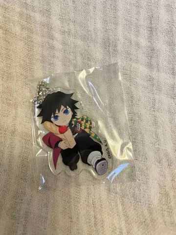 이온몰 x 귀멸의 칼날 캐러밴 아크릴 키링 토미오카 기유