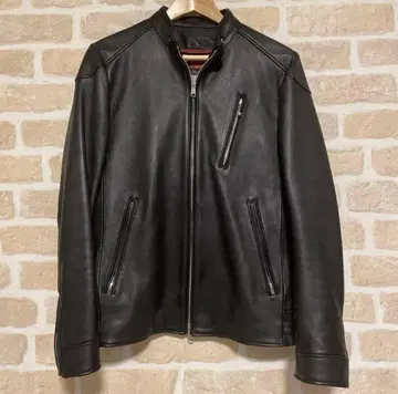 BUFFALO BOBS 블랙 가죽 자켓