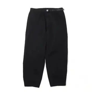 더 노스페이스 퍼플 라벨 웨빙 벨트 데님 와이드 테이퍼드 팬츠