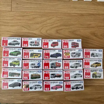 [ 미개봉 새상품 ] 토미카 미니카 묶음 판매 23대