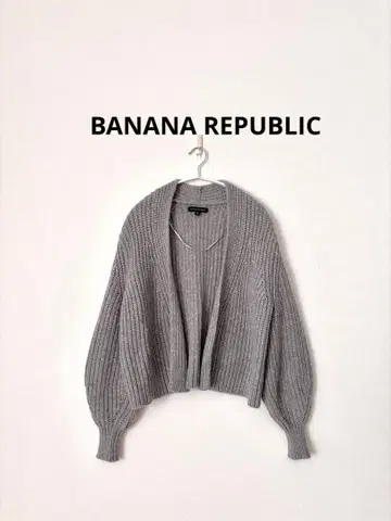 BANANA REPUBLIC 바나나리퍼블릭 니트 가디건 그레이