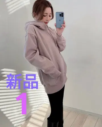 새상품 모코아즈 MOCOA'S DAYS 후드티 핑크 1