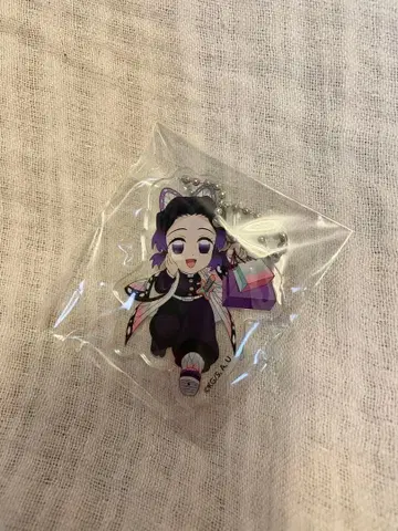 이온몰 x 귀멸의 칼날 캐러밴 아크릴 키링 코쵸 시노부